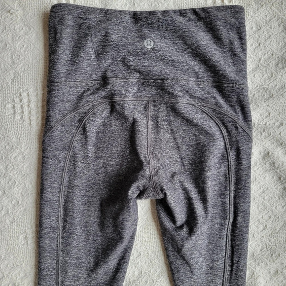 Lululemon Rush Hour Tight Heathered Black - Picture 5 of 11